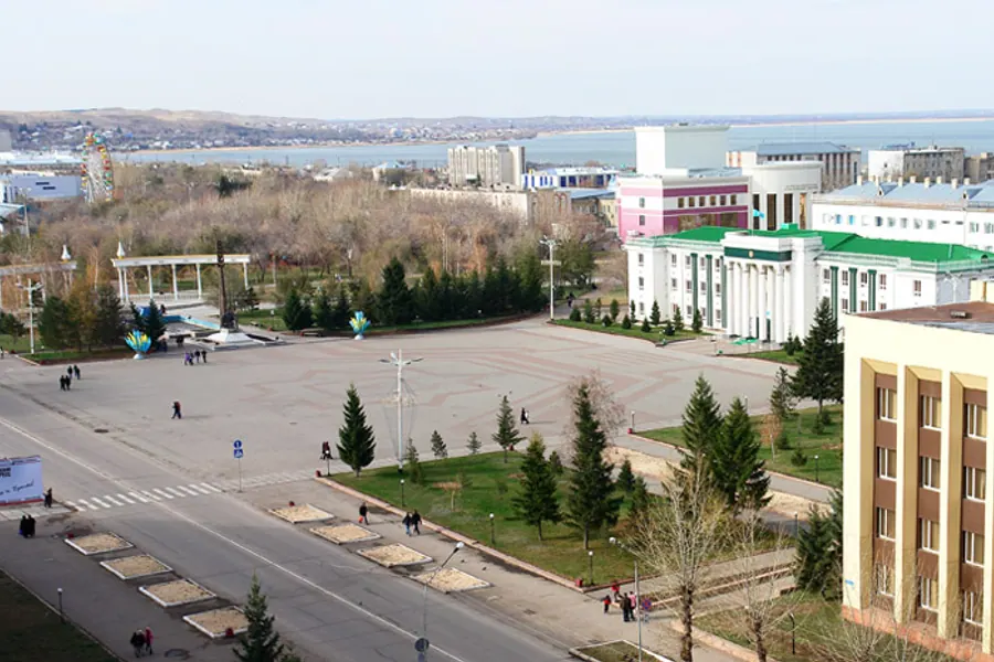 Городская панорама Кокшетау
