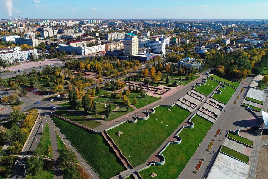 Центральная набережная Павлодара