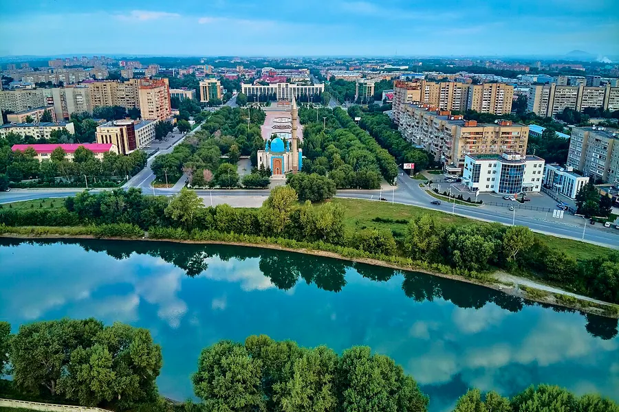 Панорама Усть-Каменогорска